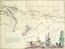 Cook's Map of New Zealand & the South Pacific